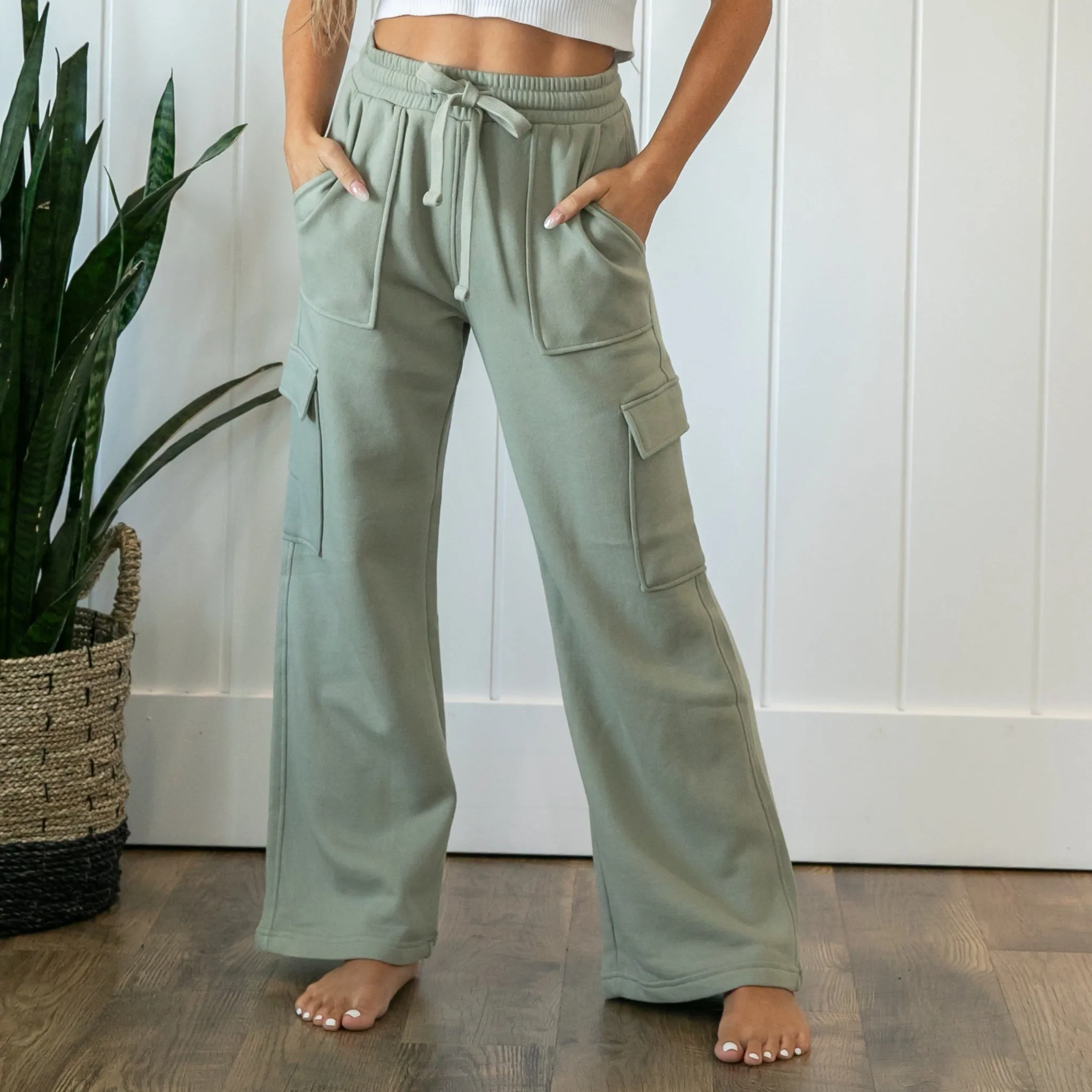 Risen Wide Leg Cargo Loungers | S-XL