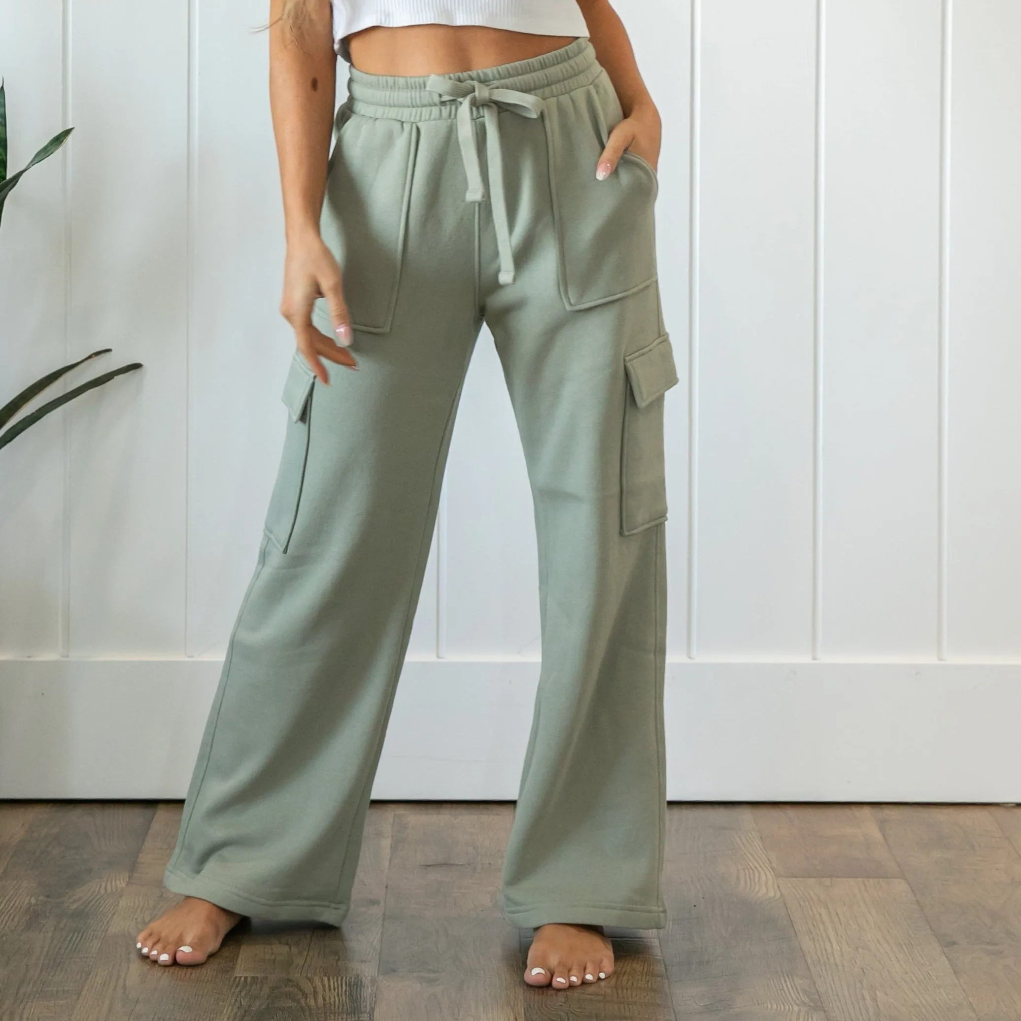 Risen Wide Leg Cargo Loungers | S-XL