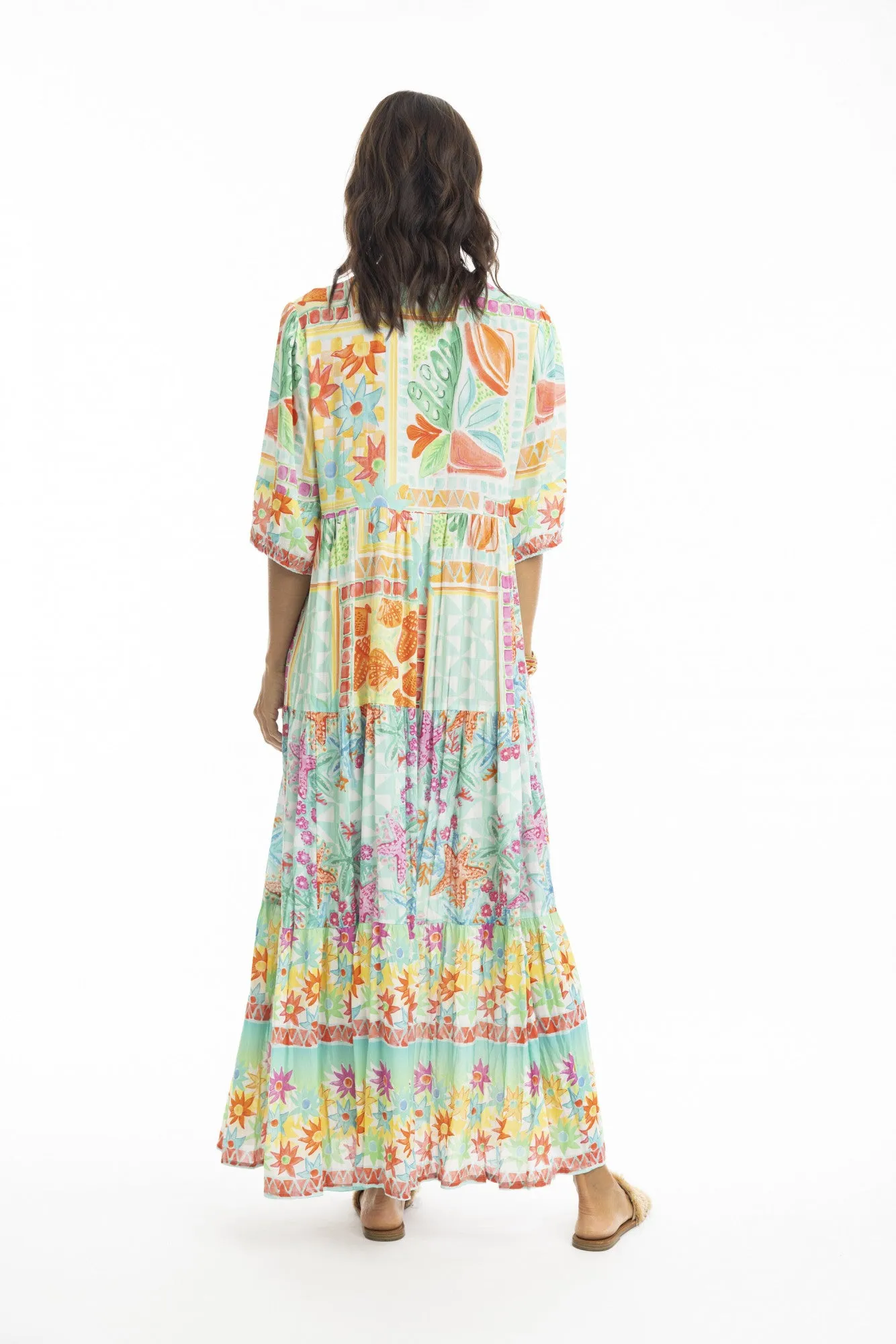 Sandy Dress Maxi Layered