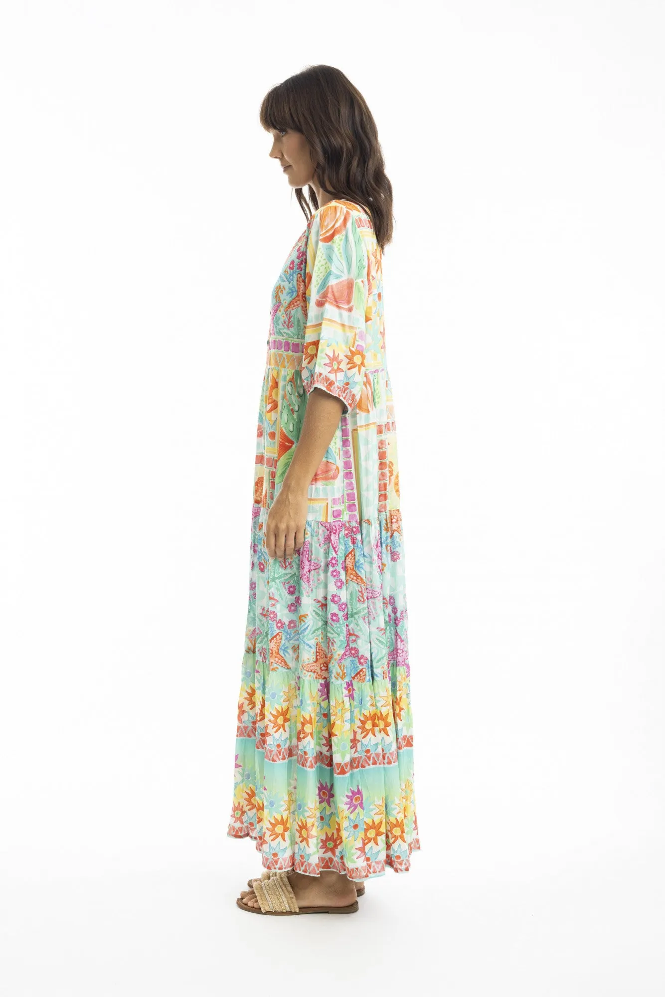 Sandy Dress Maxi Layered