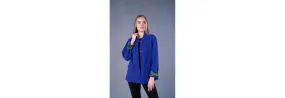 Shana Fur Suede Reversable Jacket Multi Colored