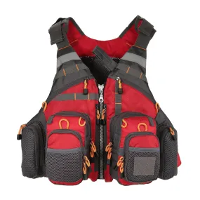 Sidiou Group Outdoor Breathable Padded Fishing Life Vest Bearing Life Safety Jacket Utility Vest
