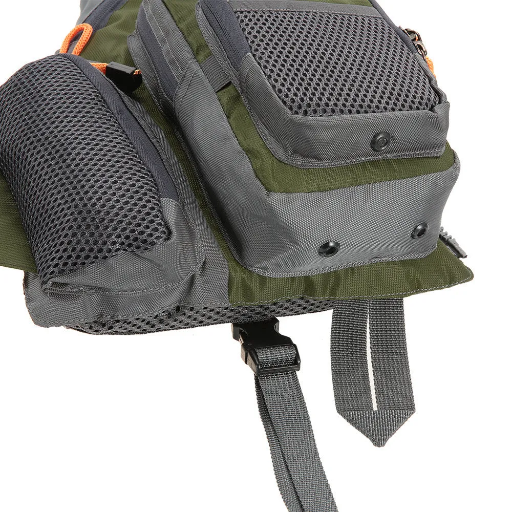 Sidiou Group Outdoor Breathable Padded Fishing Life Vest Bearing Life Safety Jacket Utility Vest