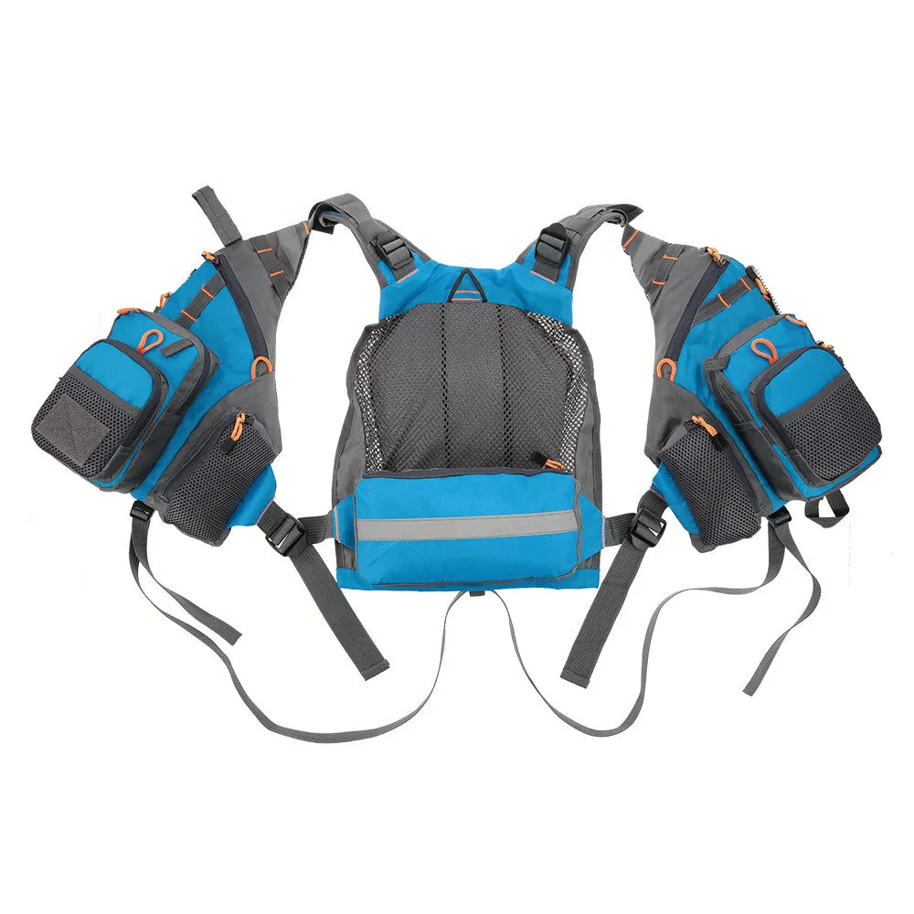 Sidiou Group Outdoor Breathable Padded Fishing Life Vest Bearing Life Safety Jacket Utility Vest