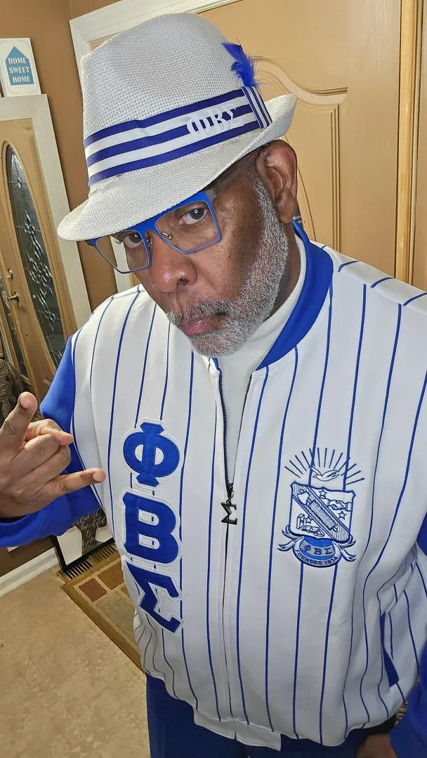 Sigma Pinstripe Tech Track Jacket