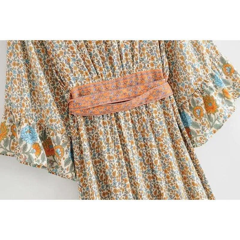Single Breasted Beach Maxi Dress