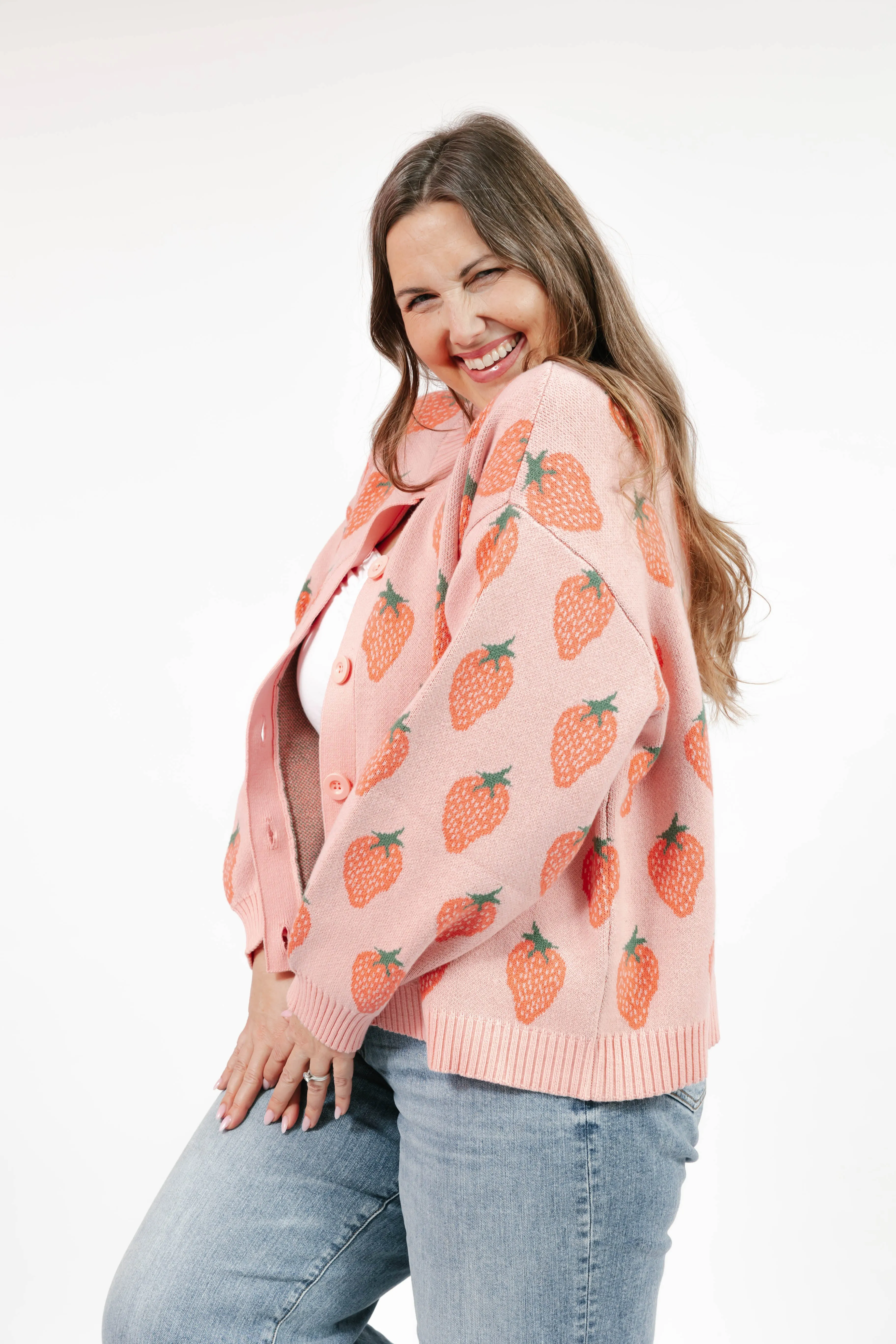 Strawberry Box in Pink Coral