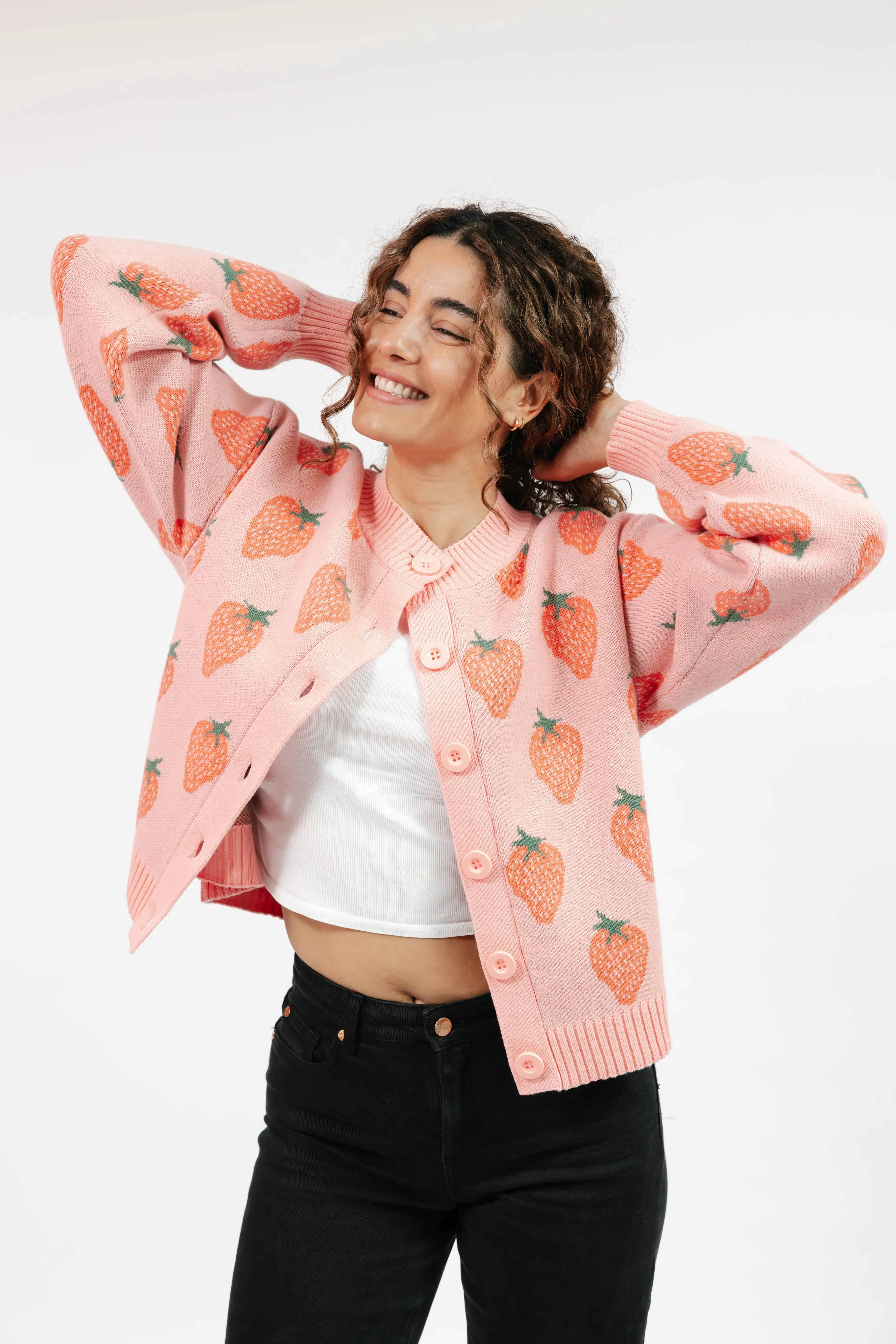 Strawberry Box in Pink Coral