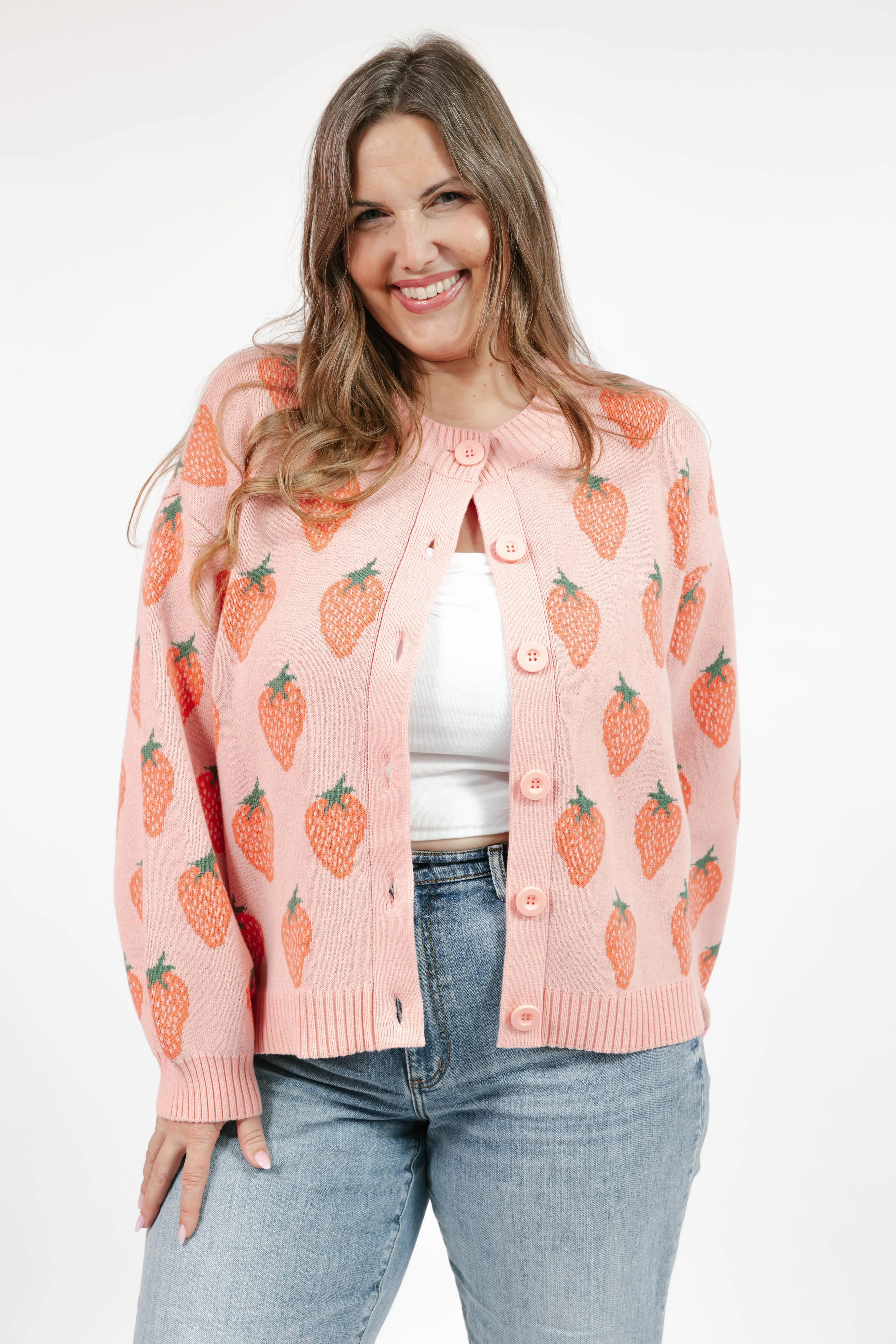 Strawberry Box in Pink Coral