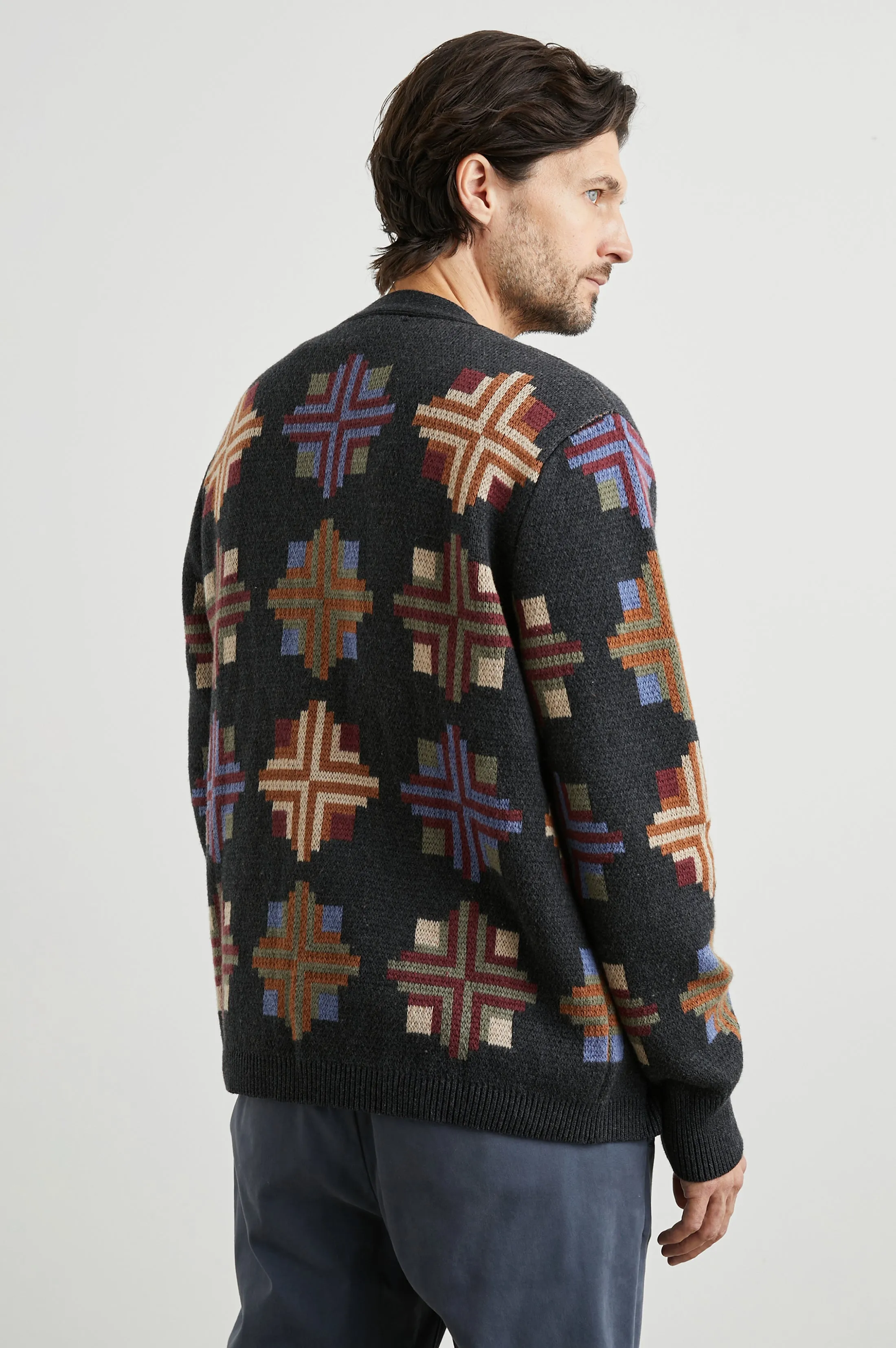 TAOS CARDIGAN - HEIRLOOM PATCHWORK