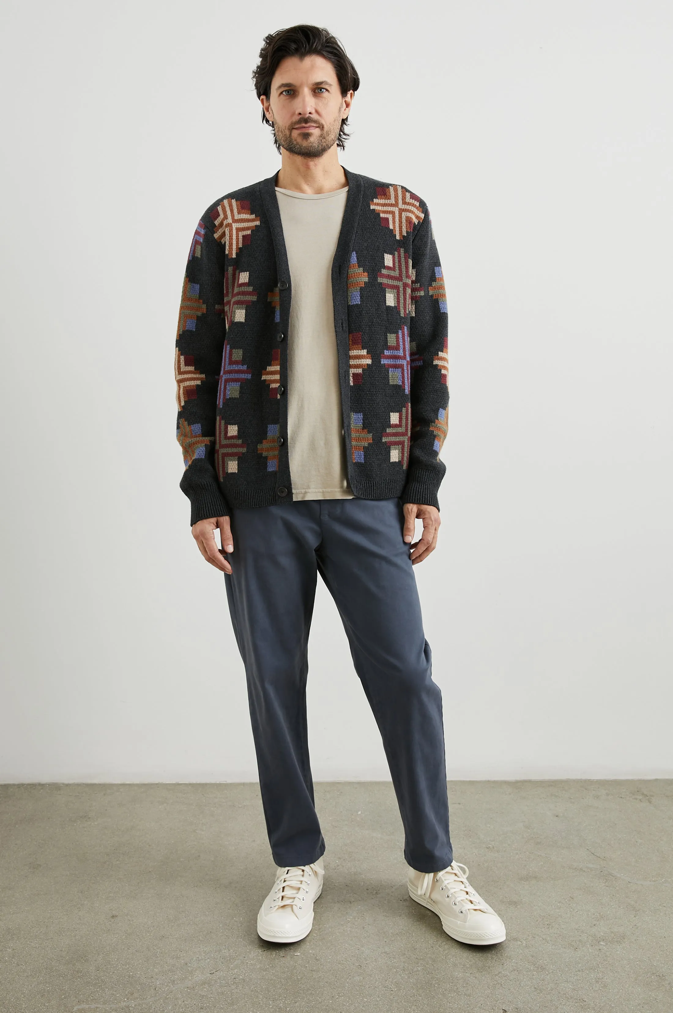 TAOS CARDIGAN - HEIRLOOM PATCHWORK