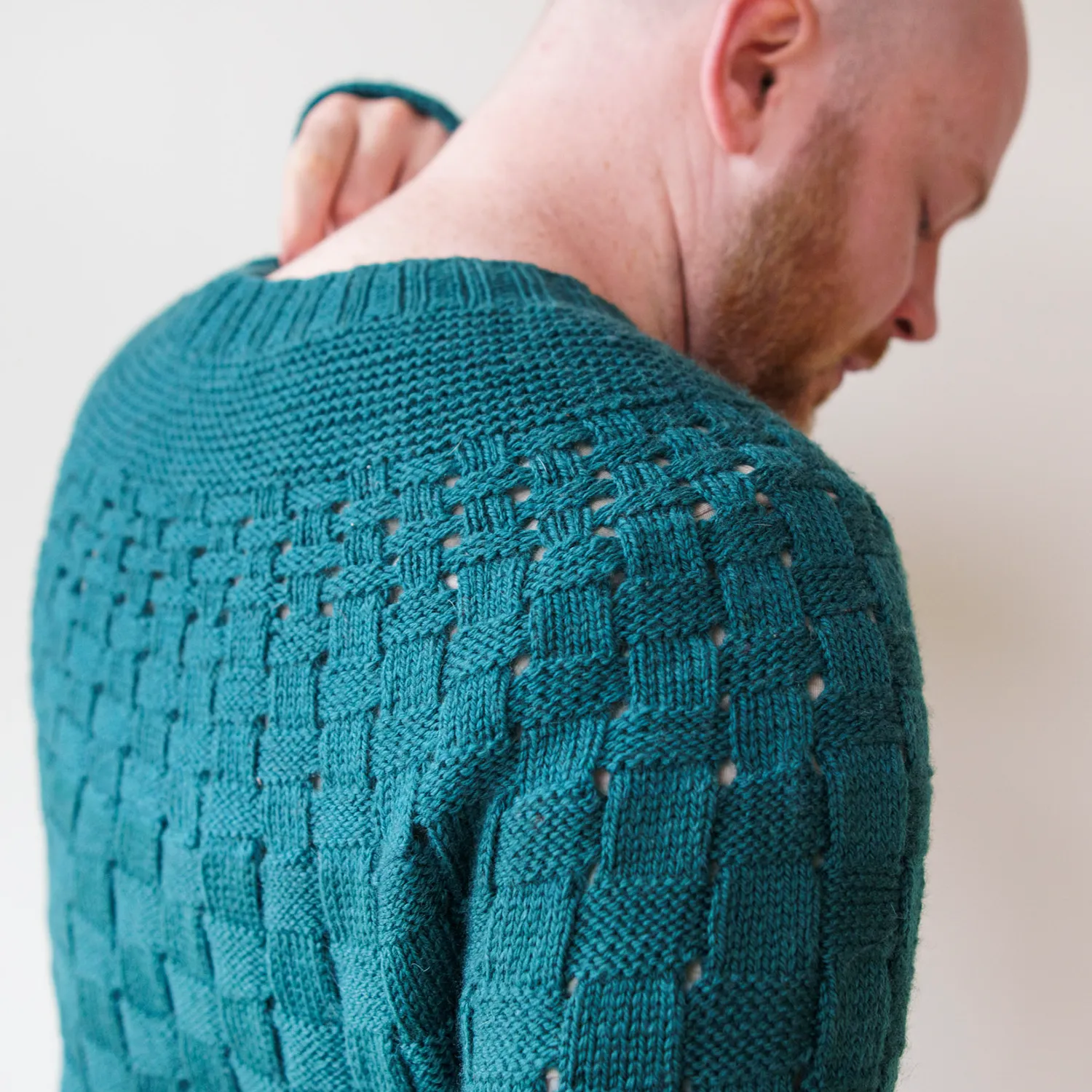 THE BASKETWEAVER SWEATER - TIGER