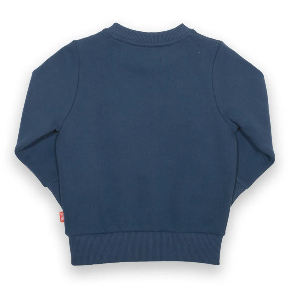 Tiger appliqué sweatshirt