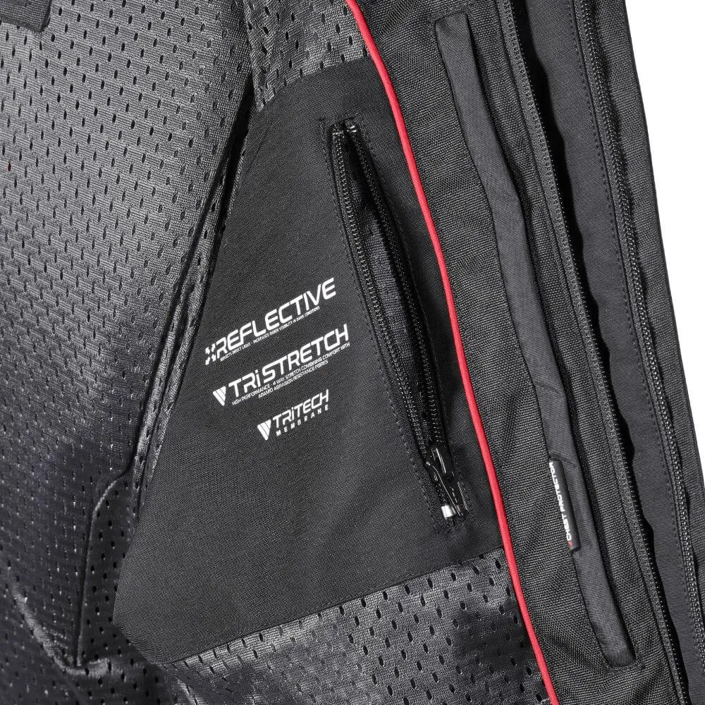 Triumph Triple TriTech Textile Jacket Black