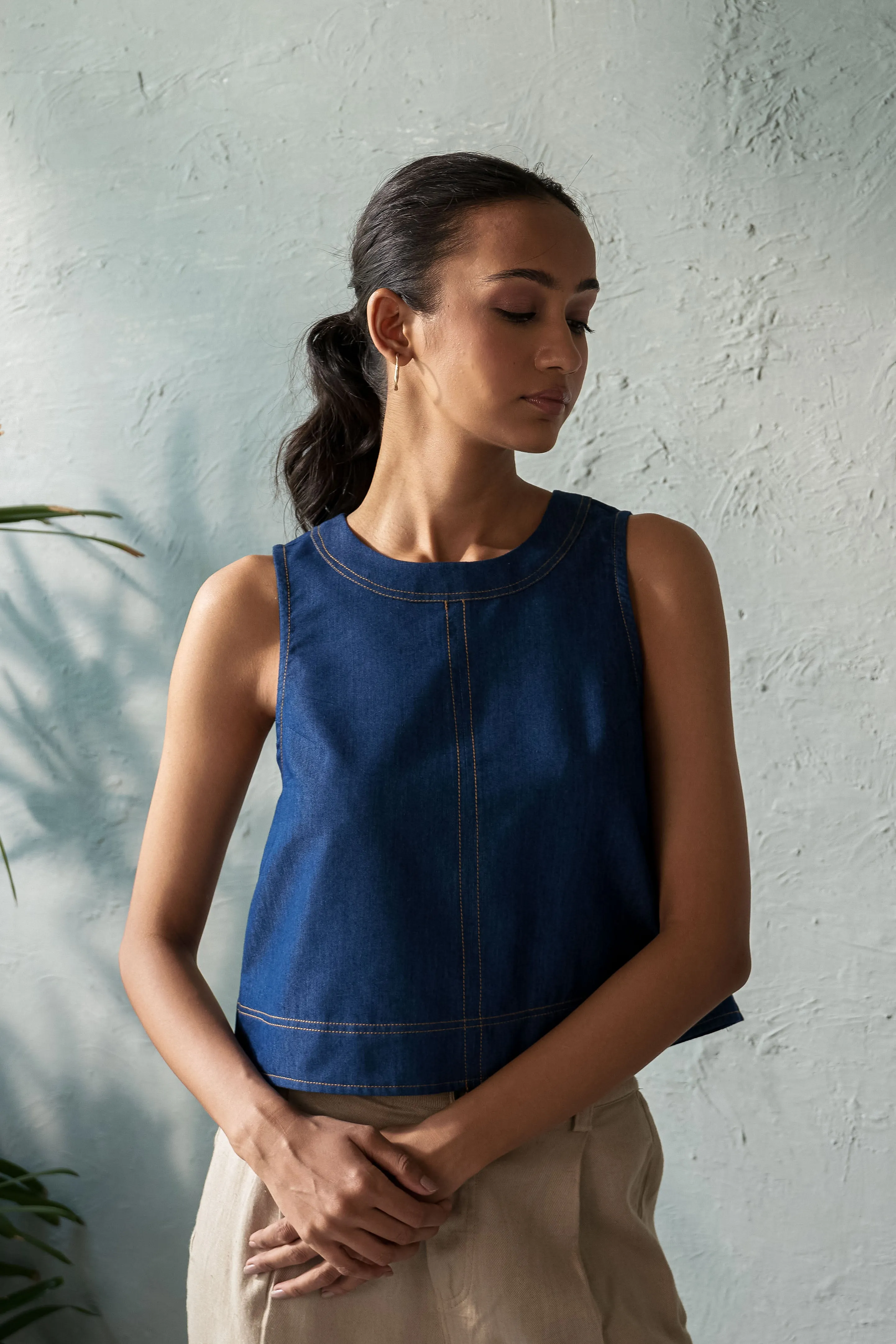 Twilight Denim Top