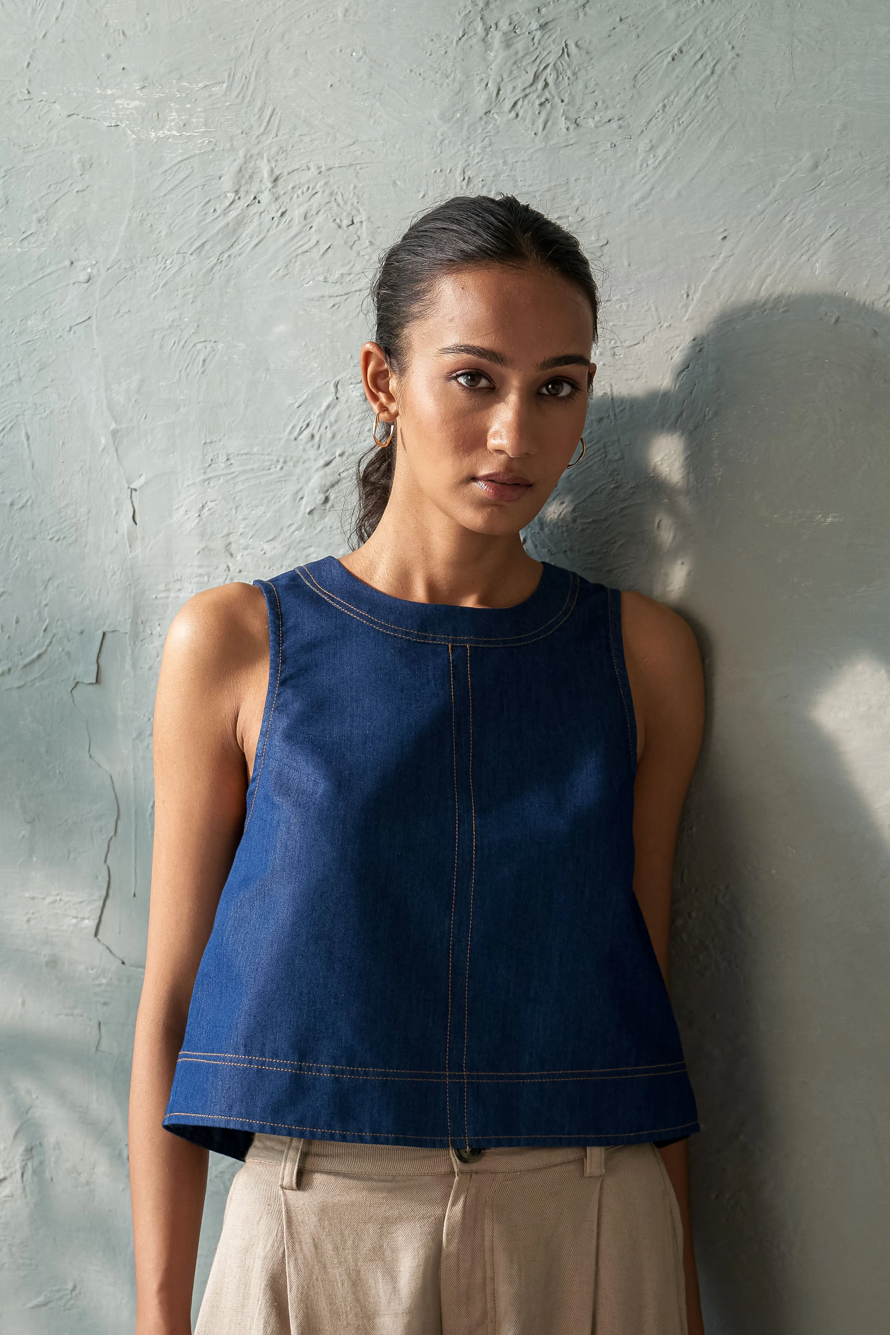 Twilight Denim Top