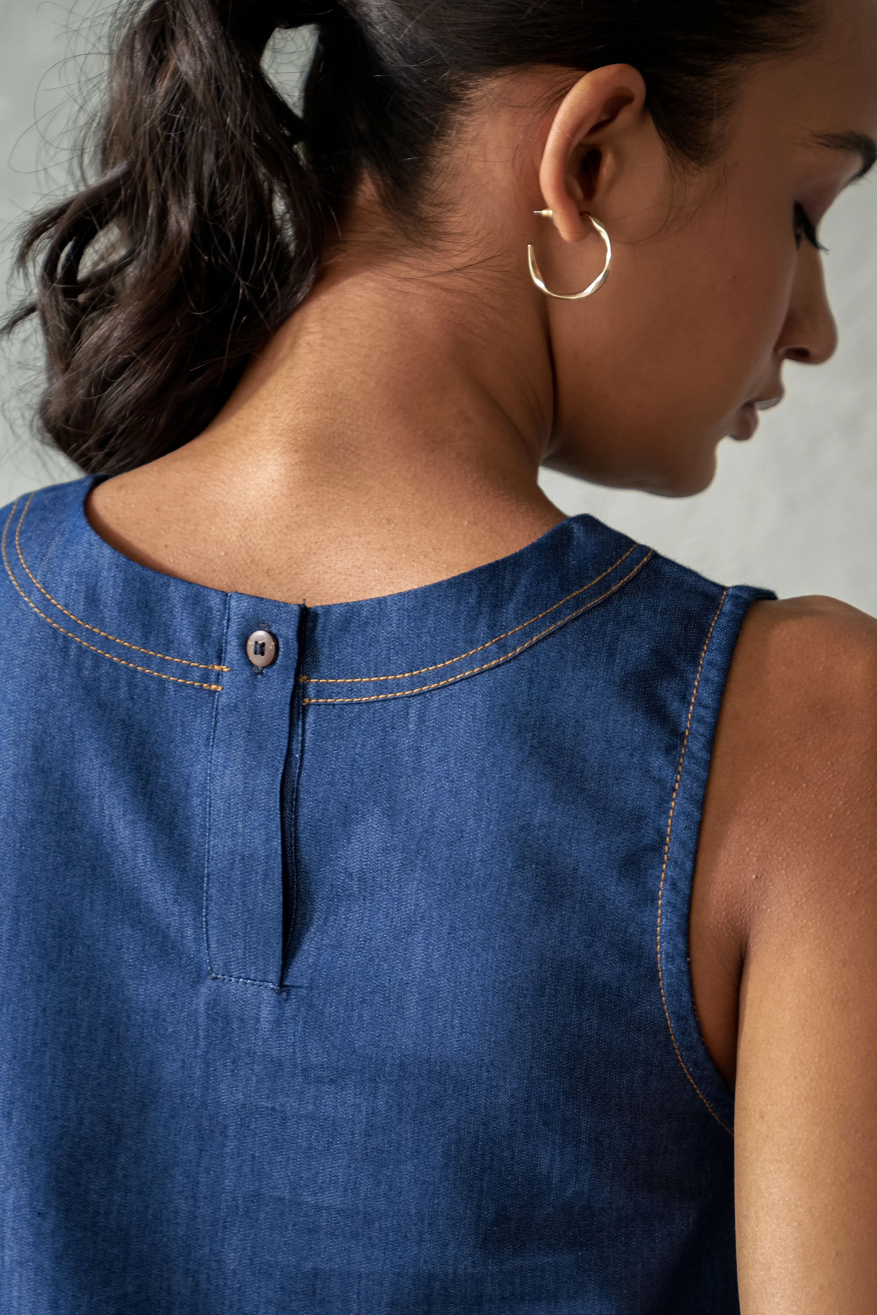 Twilight Denim Top