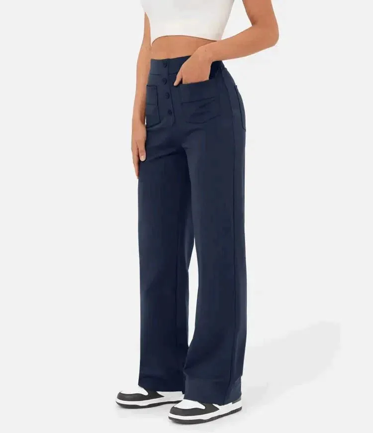 Victoria™ Elastic Pants With High Waist
