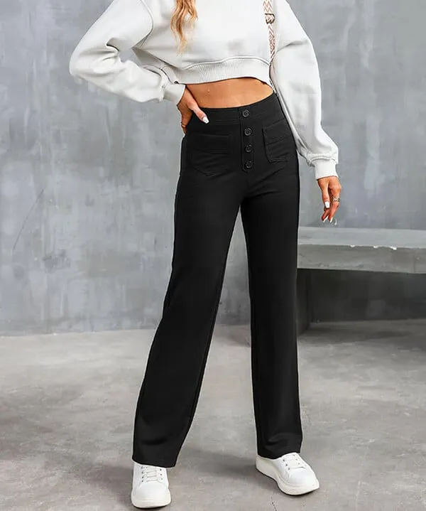 Victoria™ Elastic Pants With High Waist