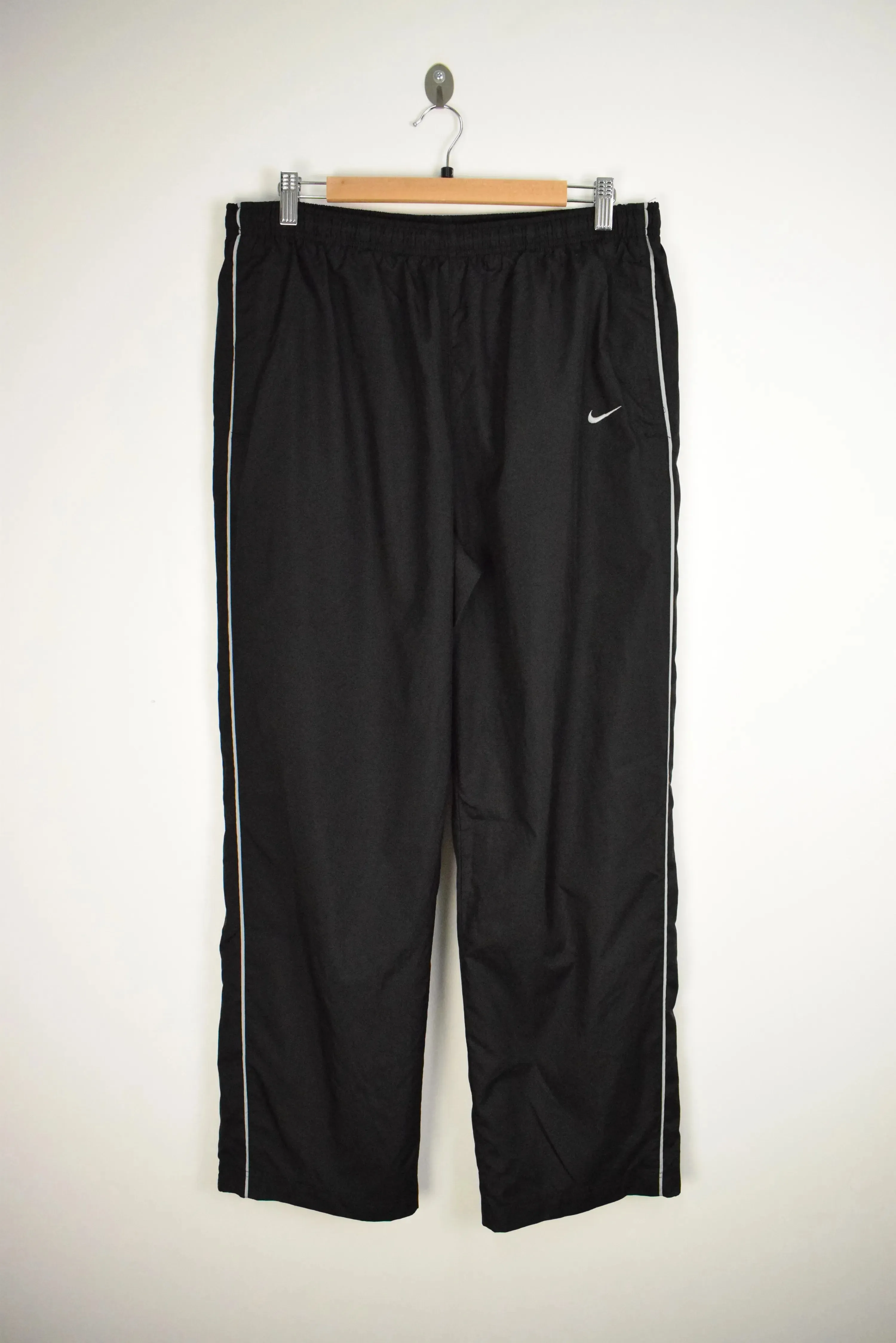Vintage Black Nike Track Pants (XL)