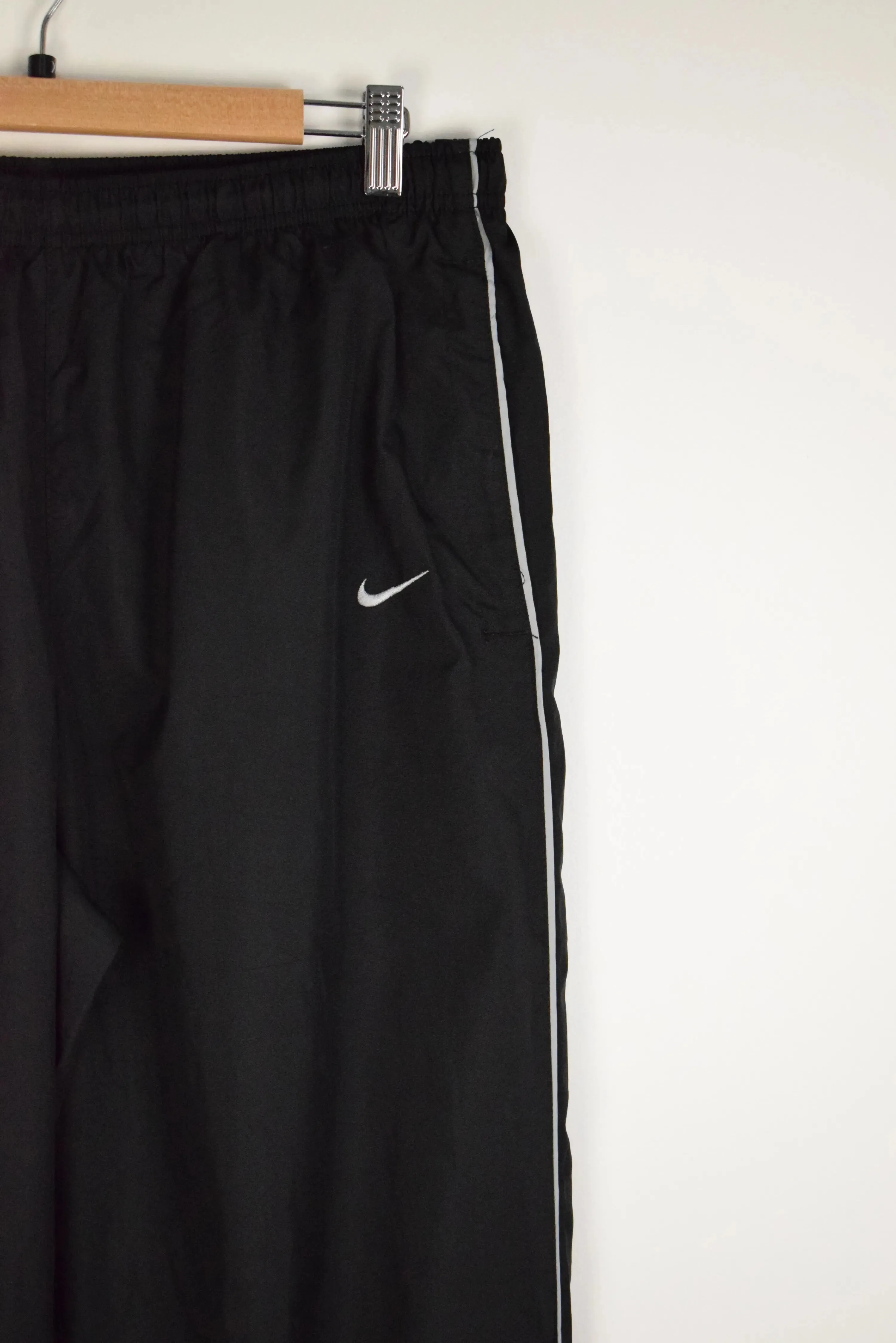 Vintage Black Nike Track Pants (XL)