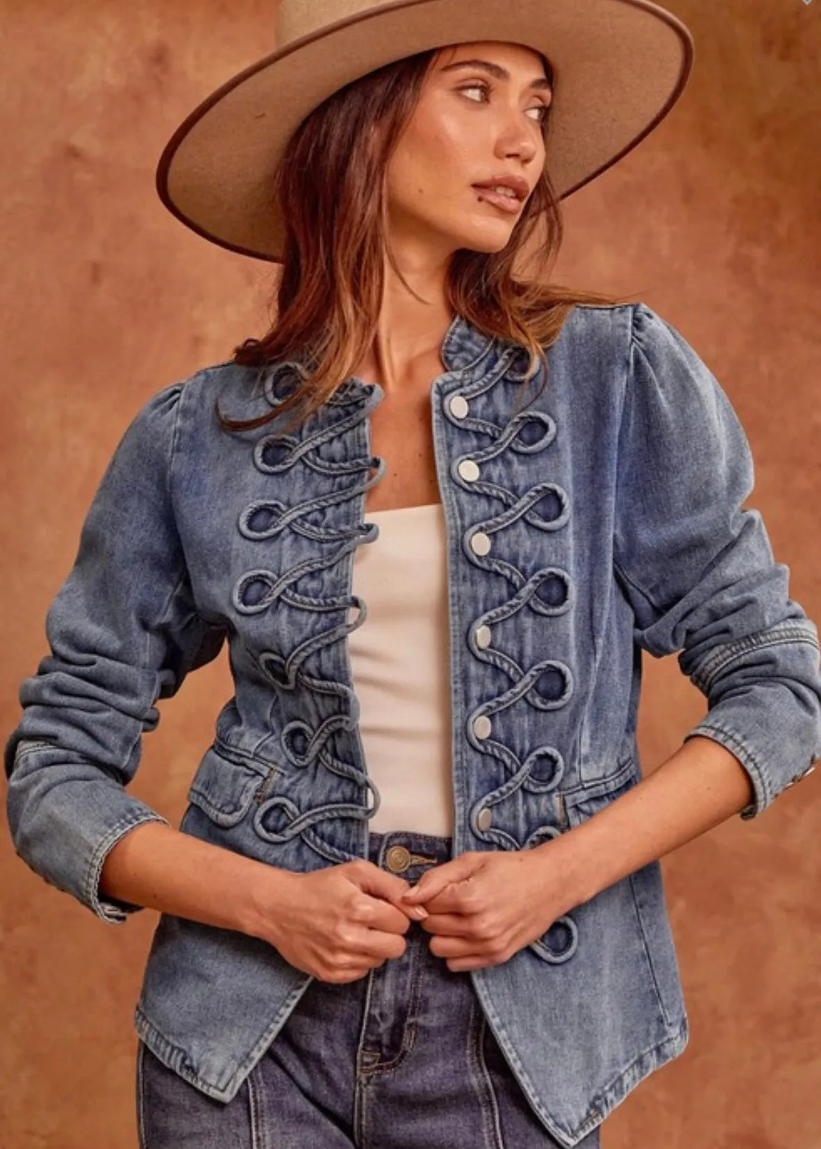 Vintage Denim Brooke Jacket