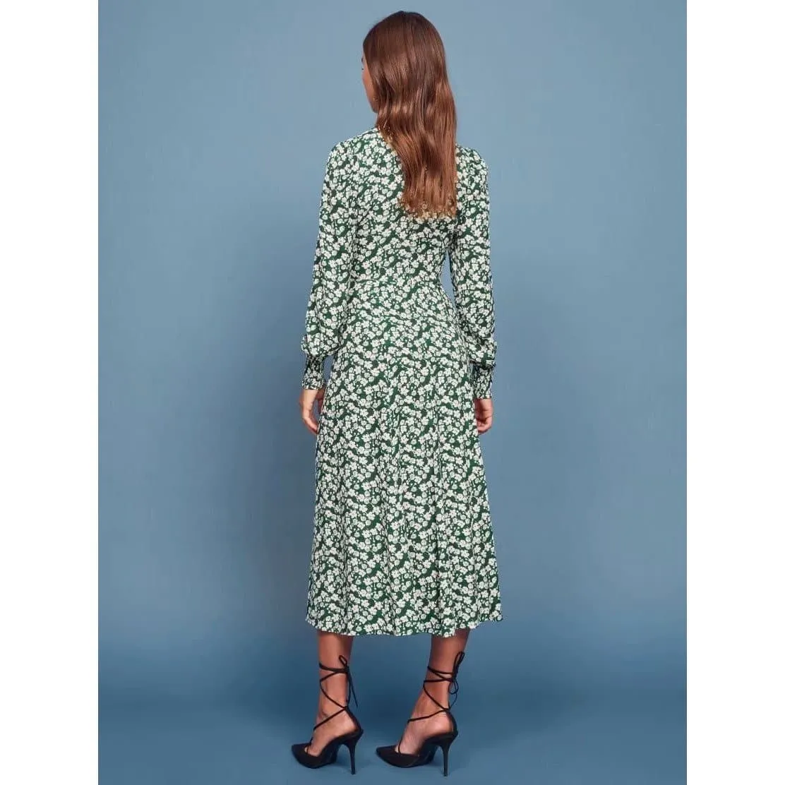 VINTAGE ELEGANT MIDI DRESS