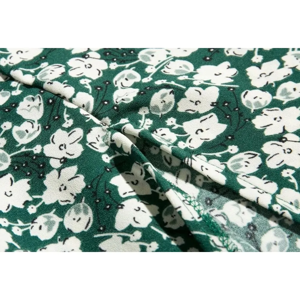 VINTAGE ELEGANT MIDI DRESS