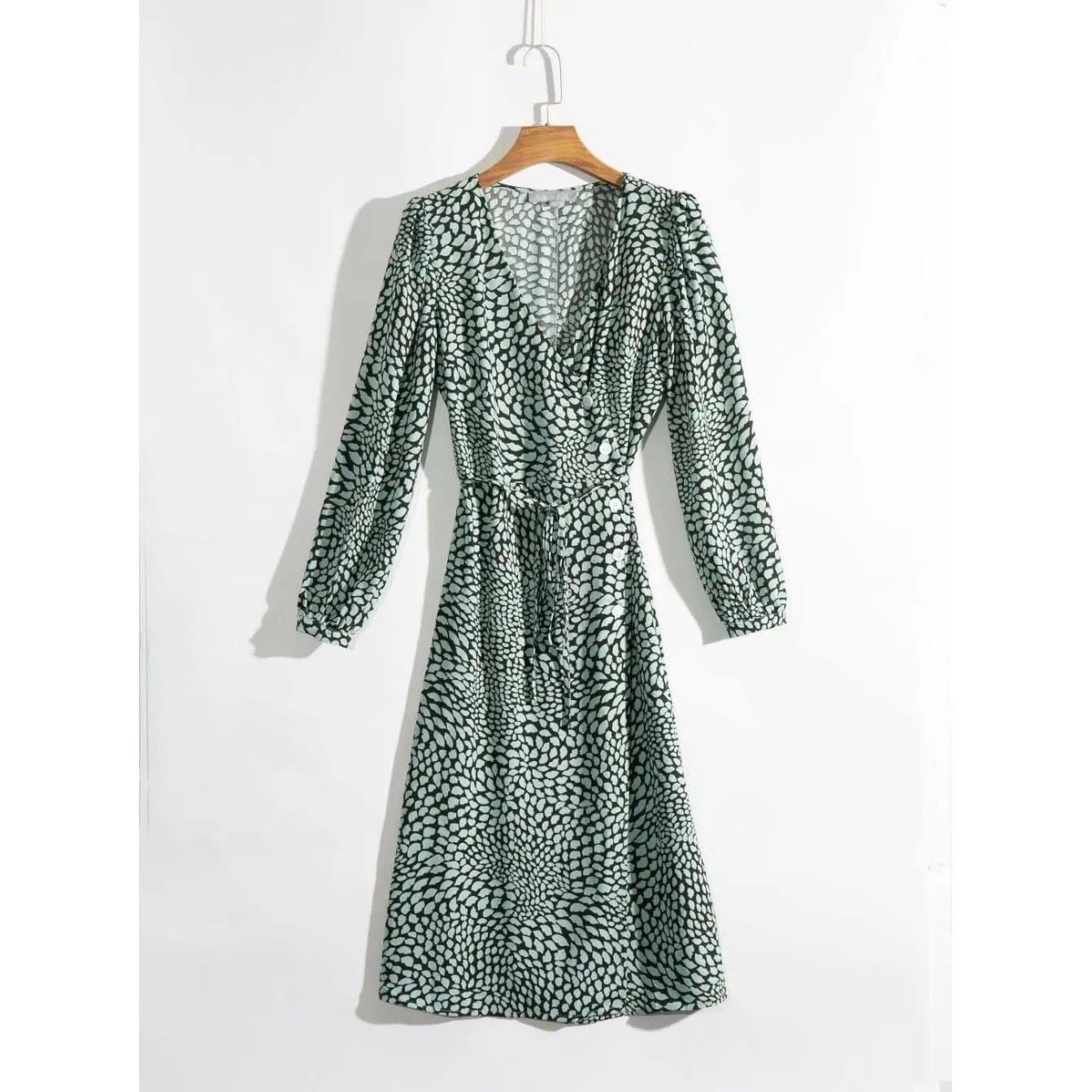 VINTAGE SASHES MIDI DRESS