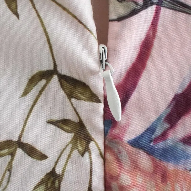 WHITE FLORAL SPAGHETTI MIDI DRESS