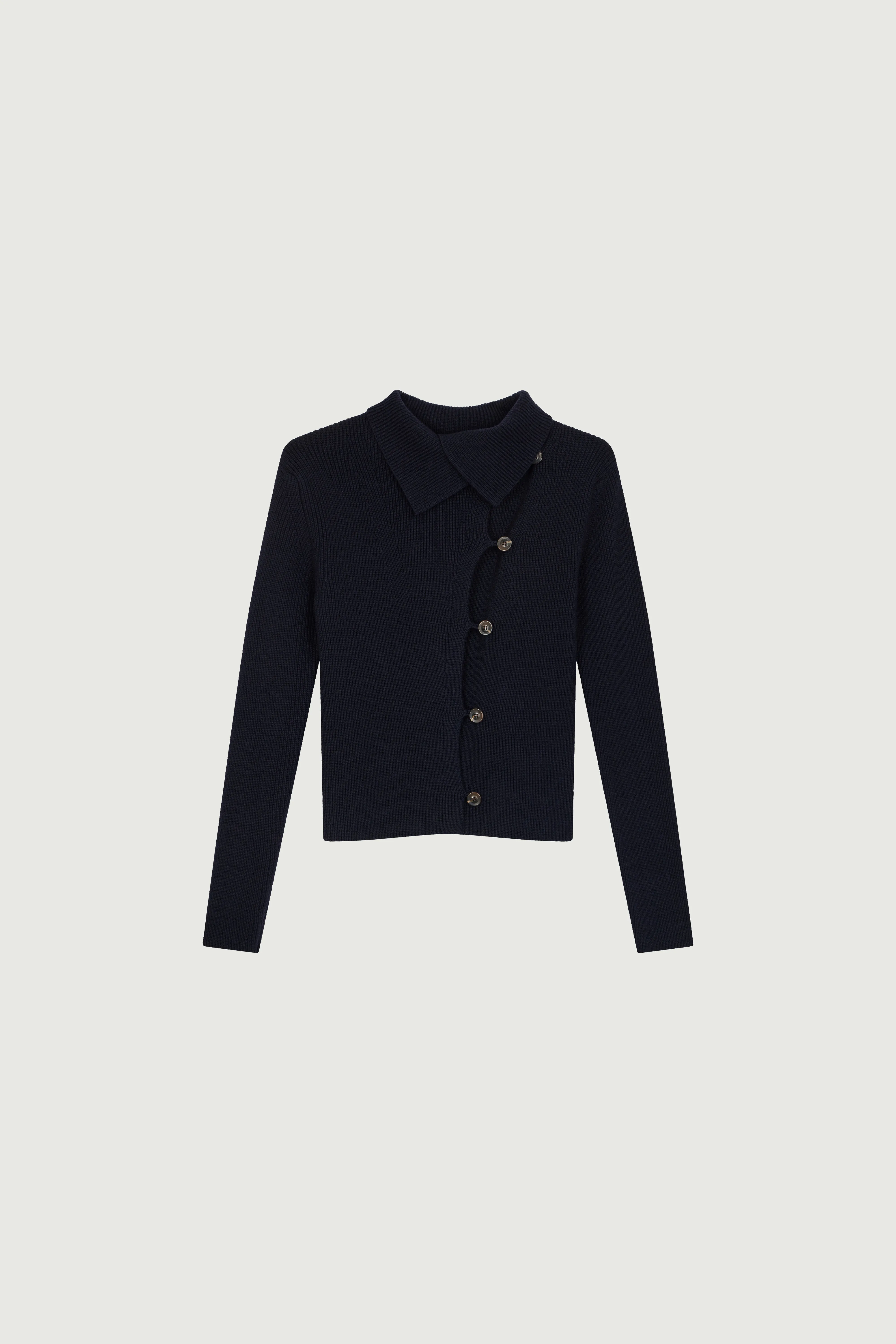 WIMY NAVY CARDIGAN