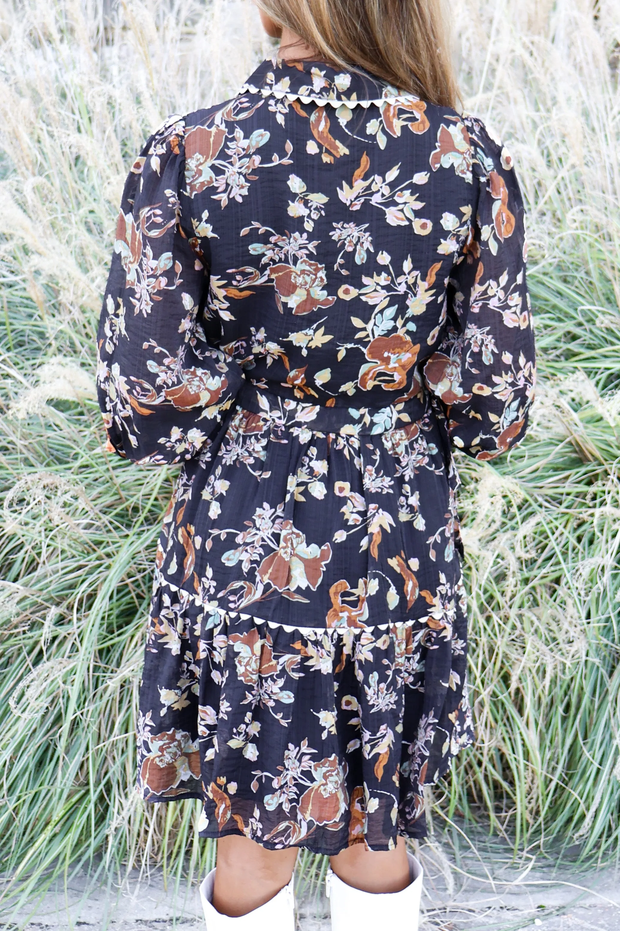 Wish You Well Floral Print Dress