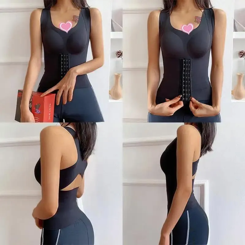 Women Breathable Shapewear Front Buckle Bra 3213