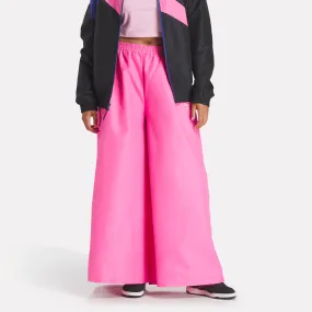 Women's Reebok x Barbie Wide Leg Track Pants (Plus Size)