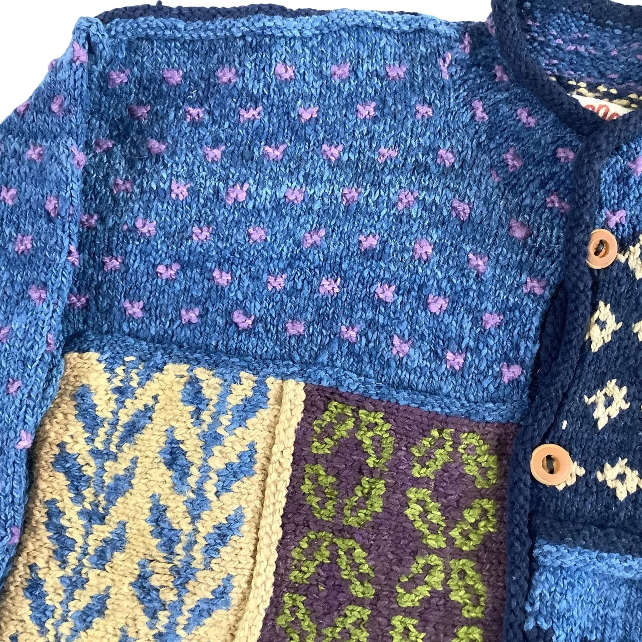Wool Cardigan Sweater