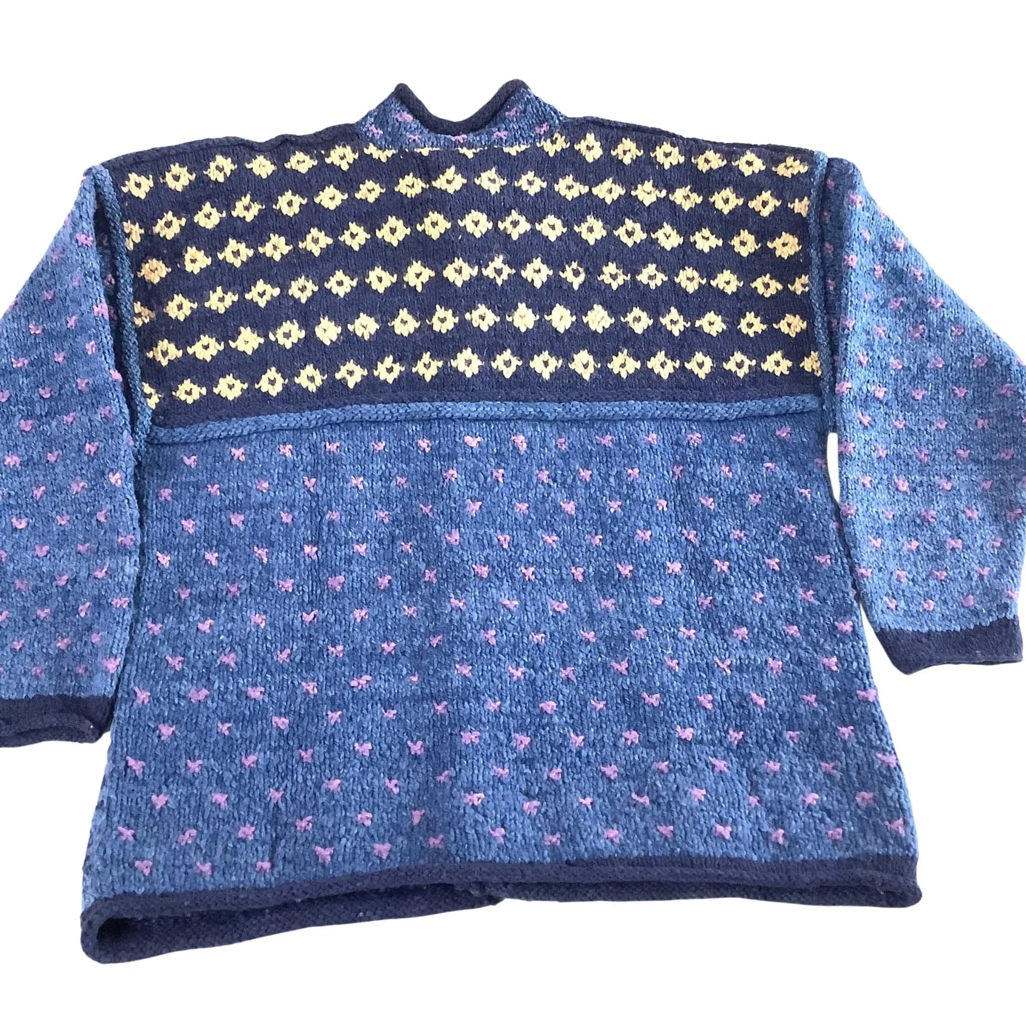 Wool Cardigan Sweater
