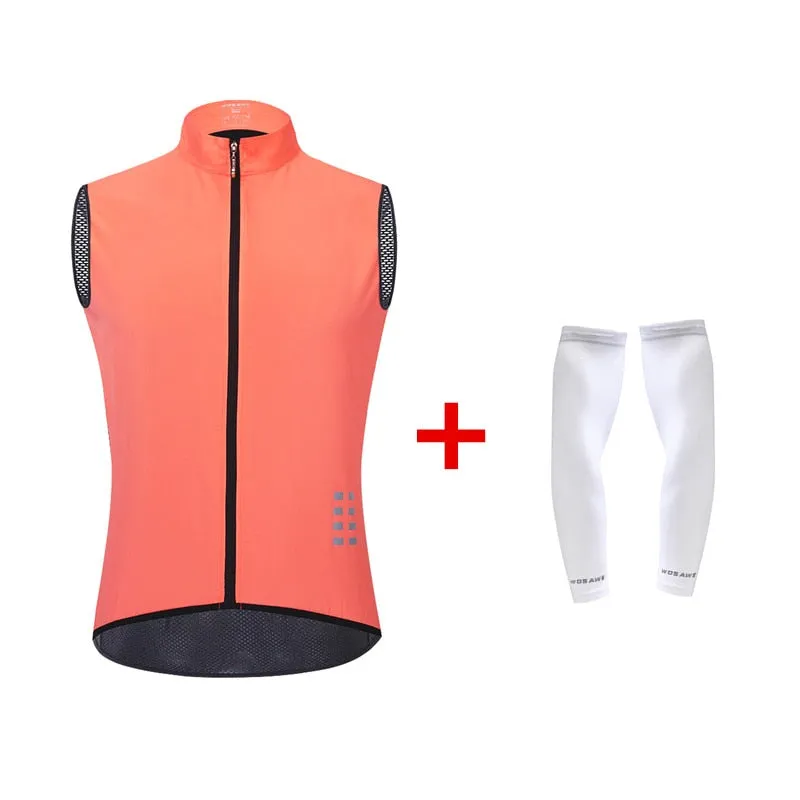 WOSAWE Sleeveless Cycling Vest Reflective Vest