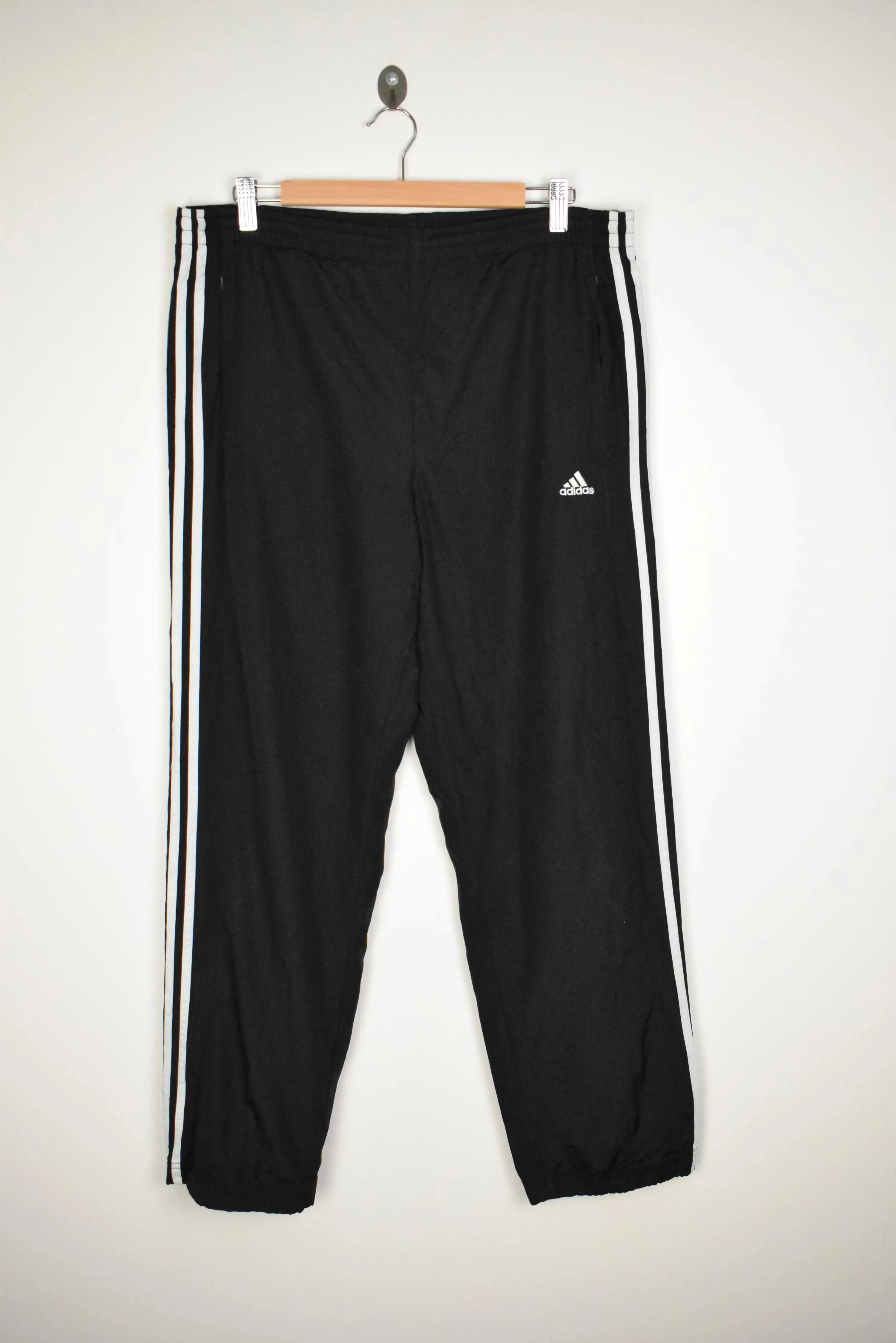 Y2K Womens Black Adidas Track Pants (M)
