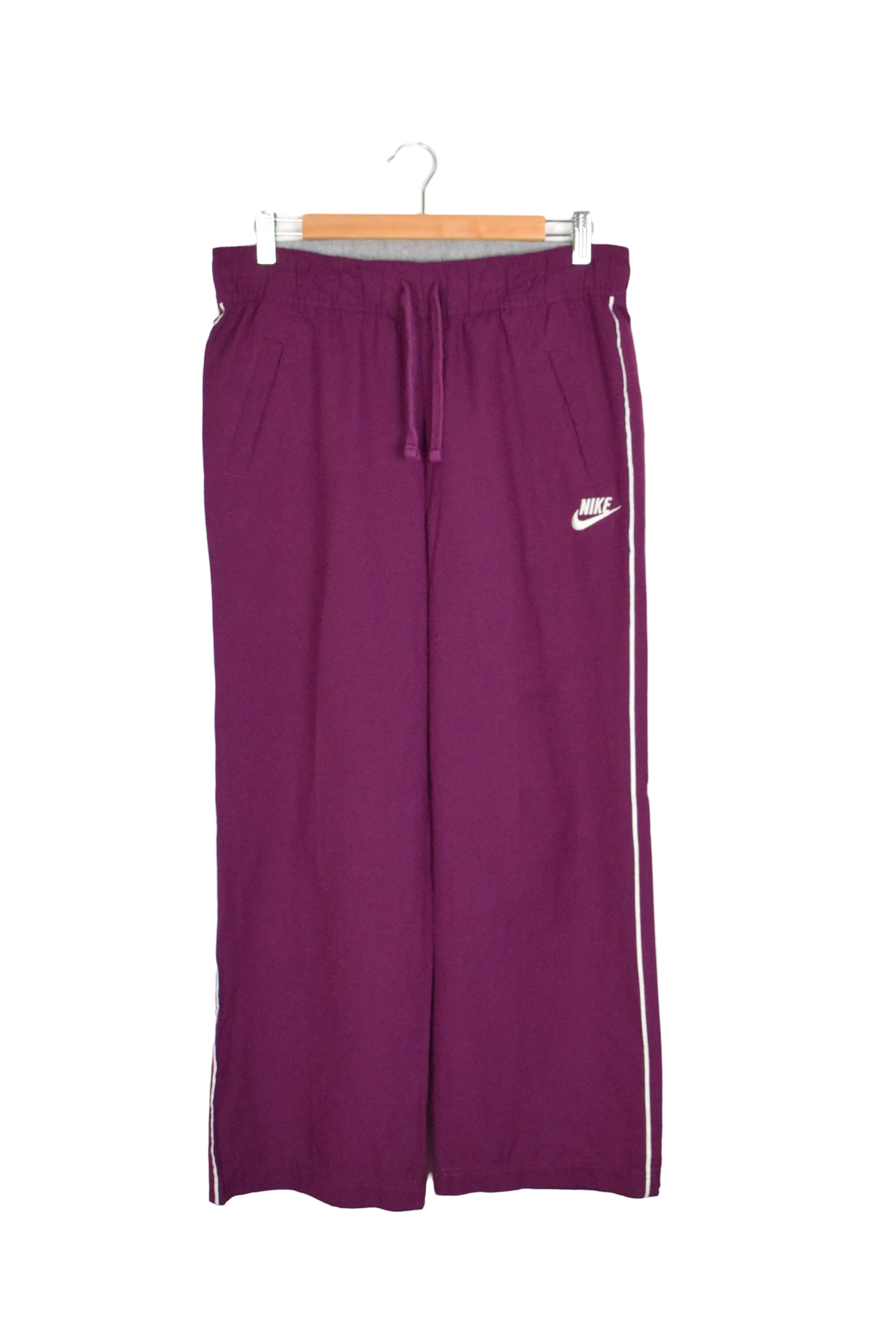 Y2K Womens Purple Nike Track Pants (S)