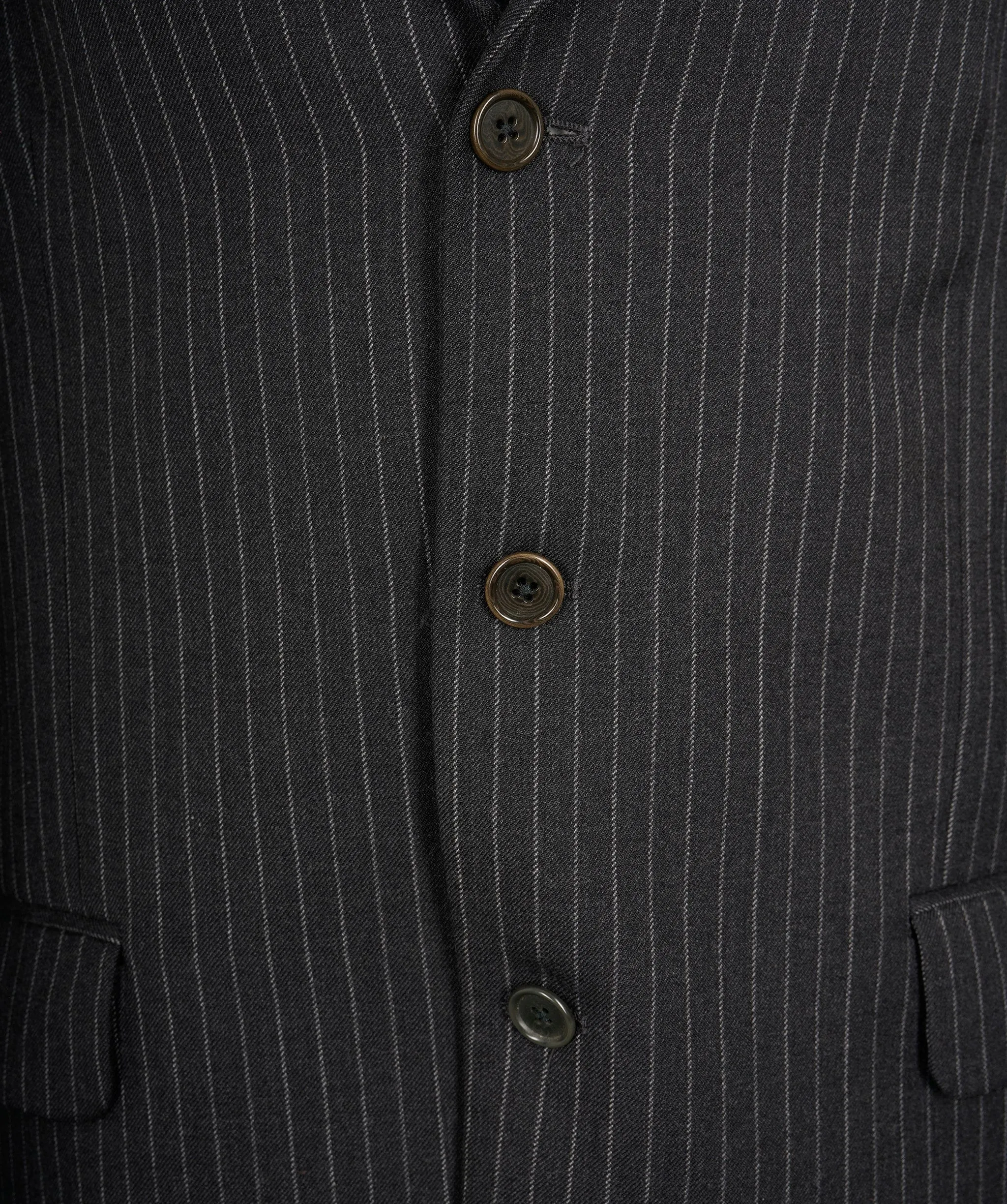YSL YVES SAINT LAURENT Pin Stripe Blazer Jacket Immaculate L ( ASL9470
